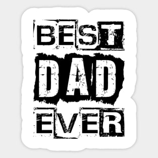 Best Dad Ever Sticker